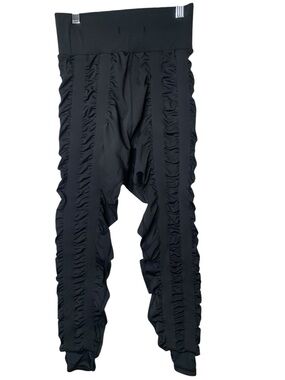 Skinnify Resistance Band Legging Large Black Stretch Slimming Compression Size M